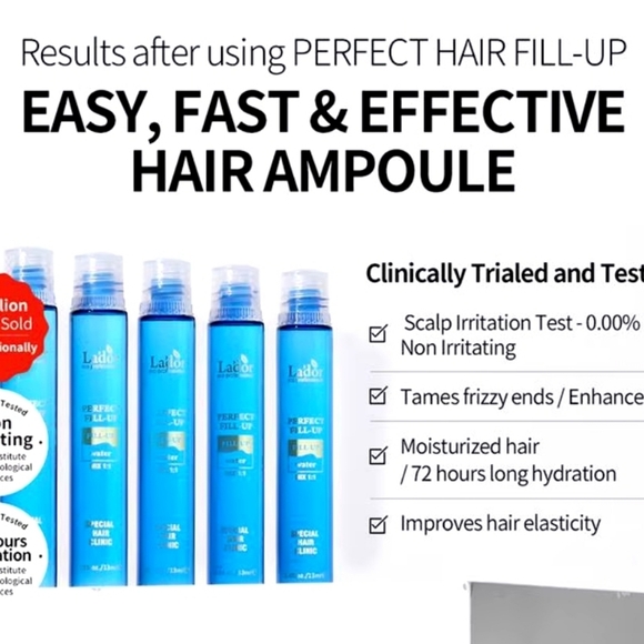 5PC Lador Perfect Hair Fill-Up (Hair Ampoule) - Picture 14 of 17